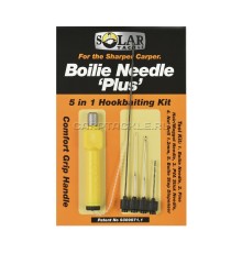 Набор игл для бойлов 5 в 1 Solar Boilie Needle Kit Yellow